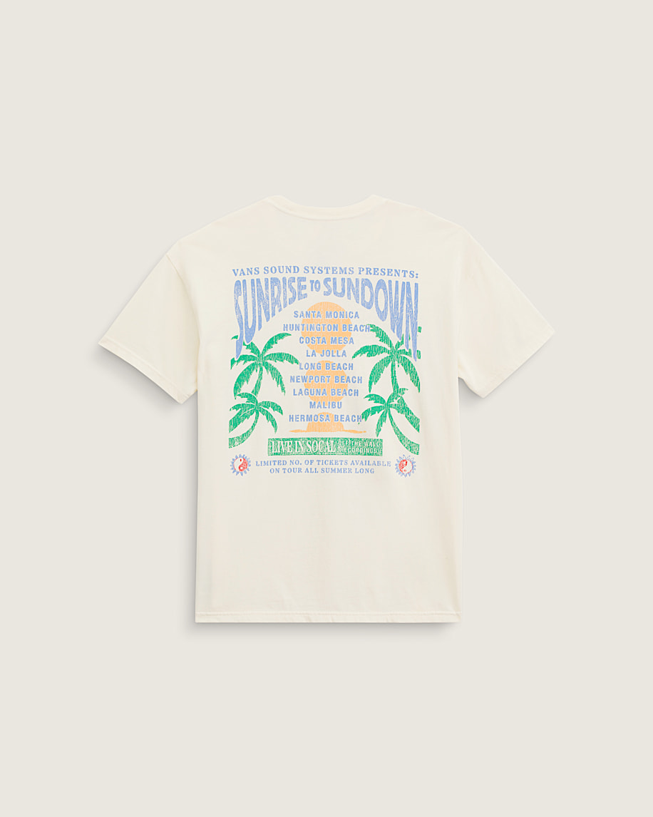 taka hayashi for vault by vans Sunrise to Sundown T-Shirt Dust Yellow