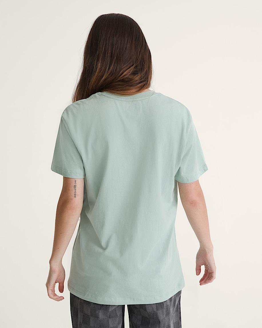 Taka Hayashi For Vault By Vans Sunset Palm BFF T-Shirt Grey Mint Green