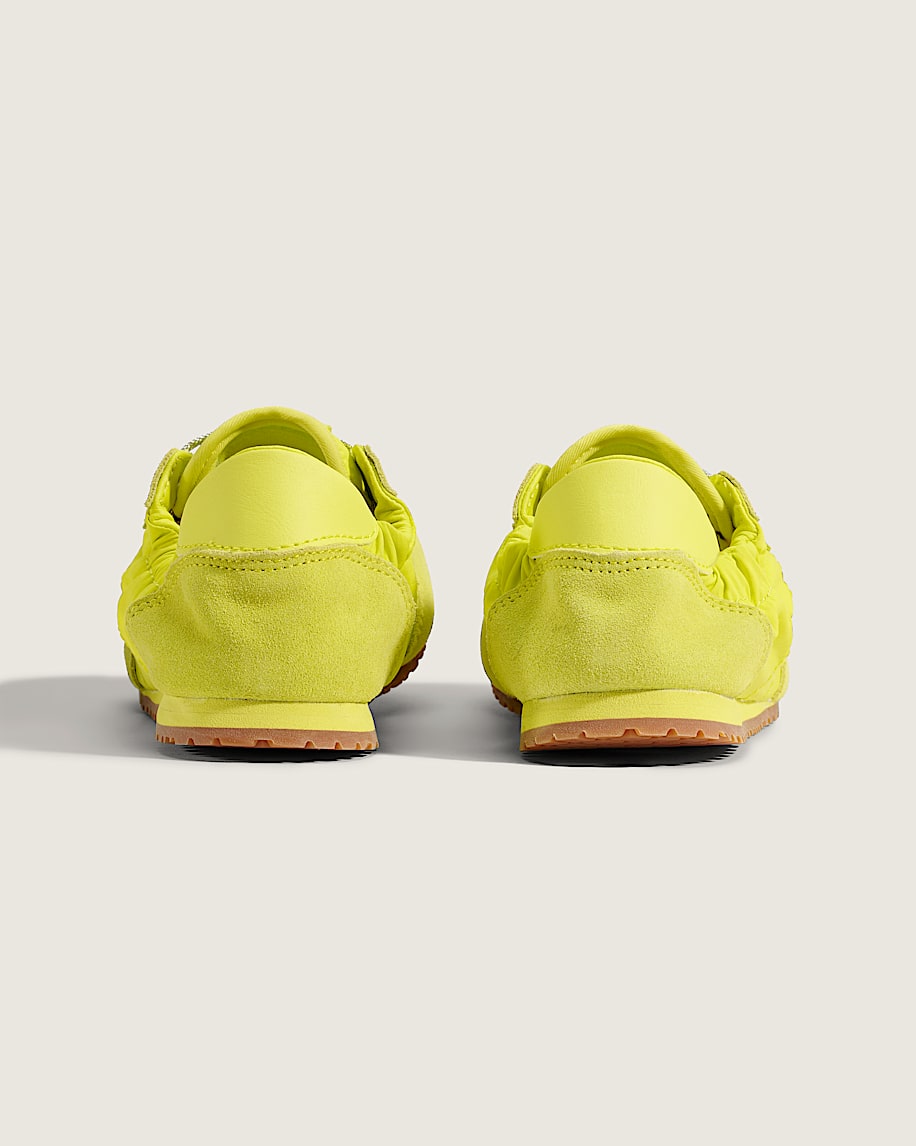 Taka Hayashi For Vault By Vans Super Lowpro Collapse Shoe Fluro Lime Green