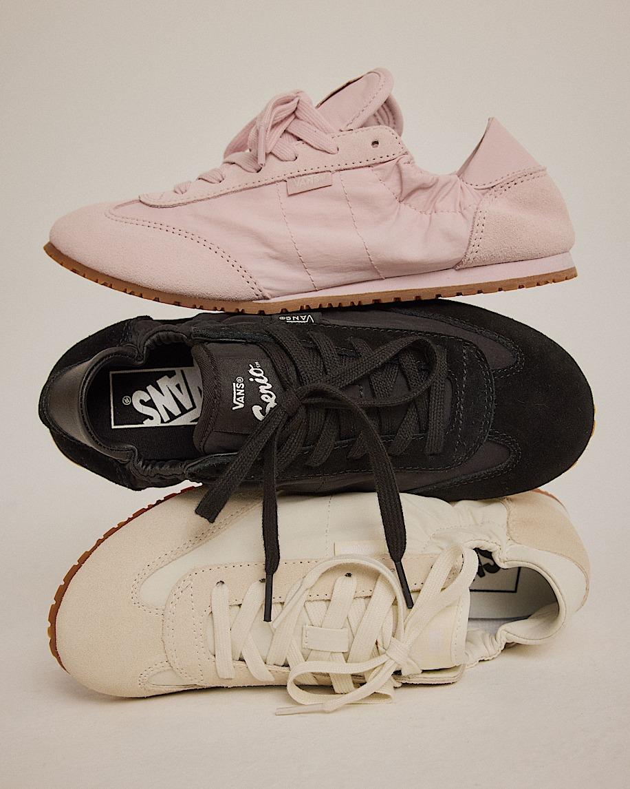 Taka Hayashi For Vault By Vans Super Lowpro Collapse Shoe Marshmallow White