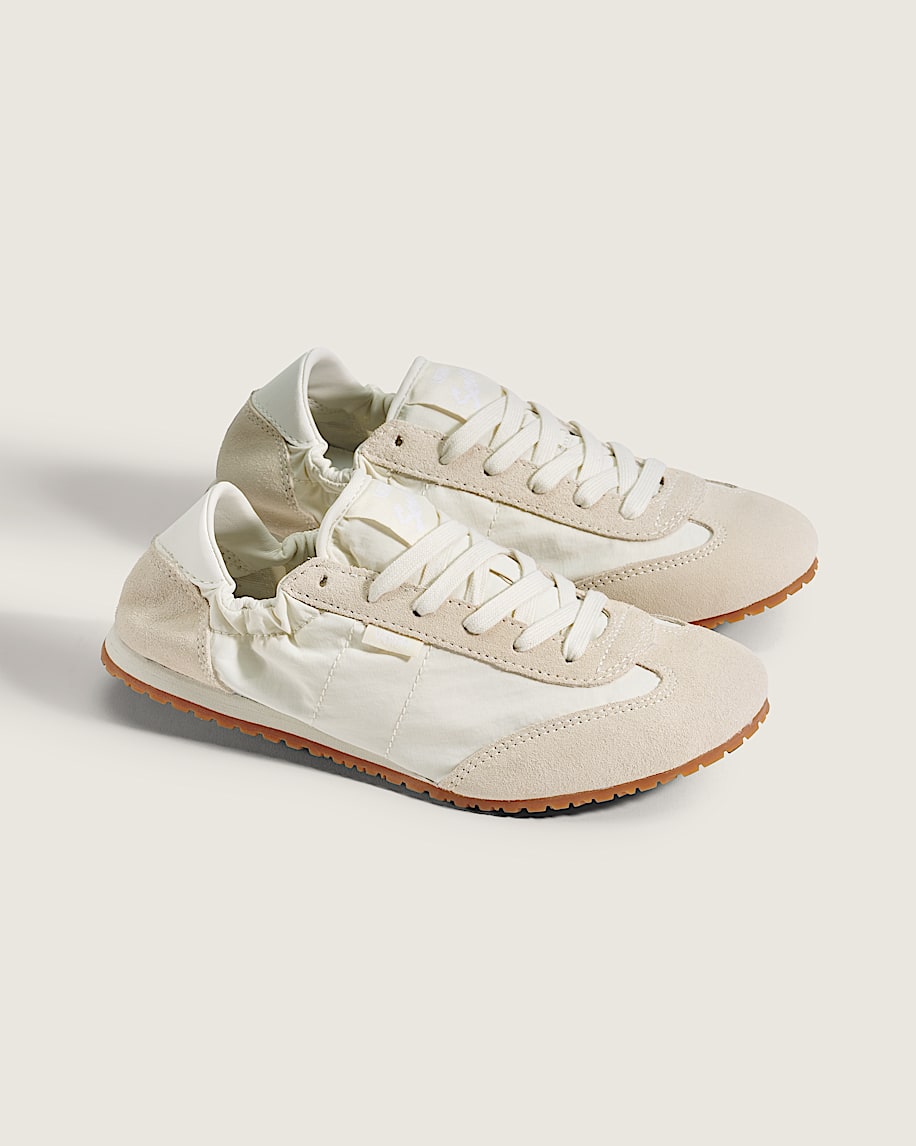 Taka Hayashi For Vault By Vans Super Lowpro Collapse Shoe Marshmallow White