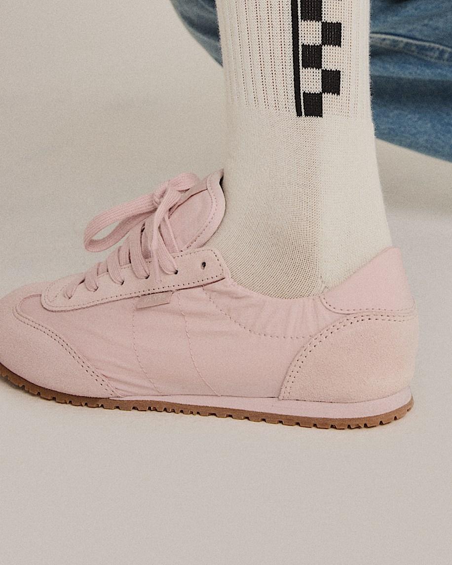 Taka Hayashi For Vault By Vans Super Lowpro Collapse Shoe Pale Petal Pink