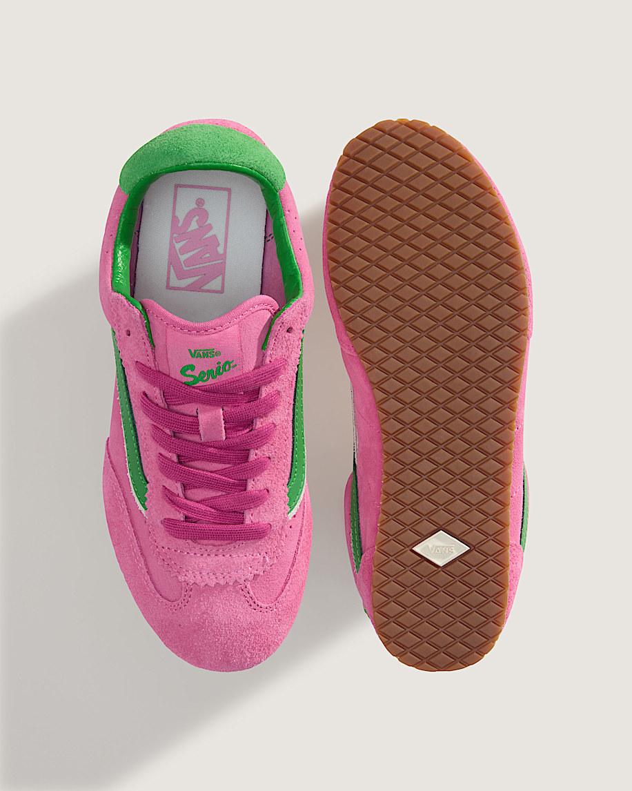 Taka Hayashi For Vault By Vans Super Lowpro Shoe Fizz Pink Bright Green