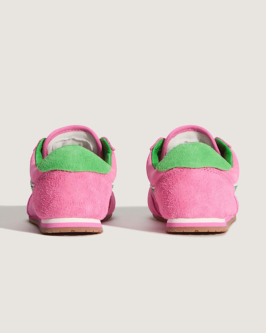 Taka Hayashi For Vault By Vans Super Lowpro Shoe Fizz Pink Bright Green