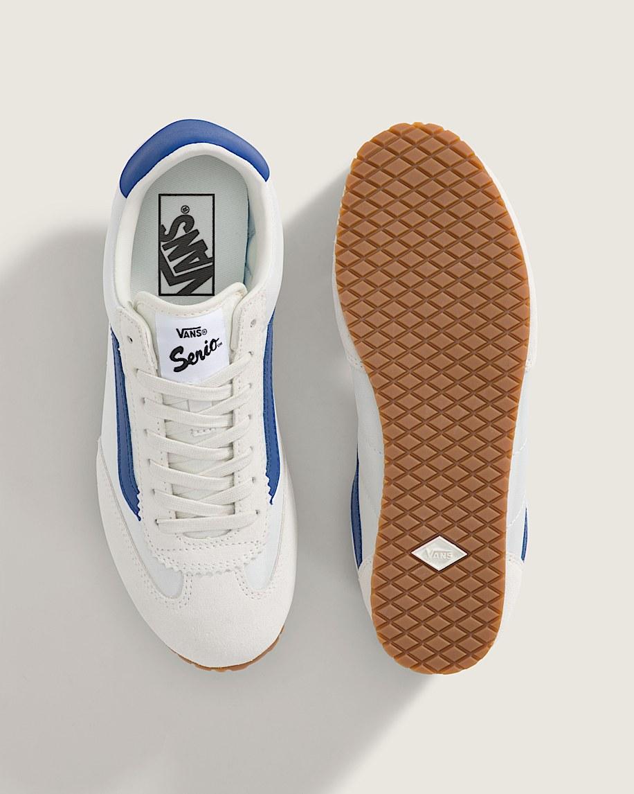 Taka Hayashi For Vault By Vans Super Lowpro Shoe Marshmallow White True Blue