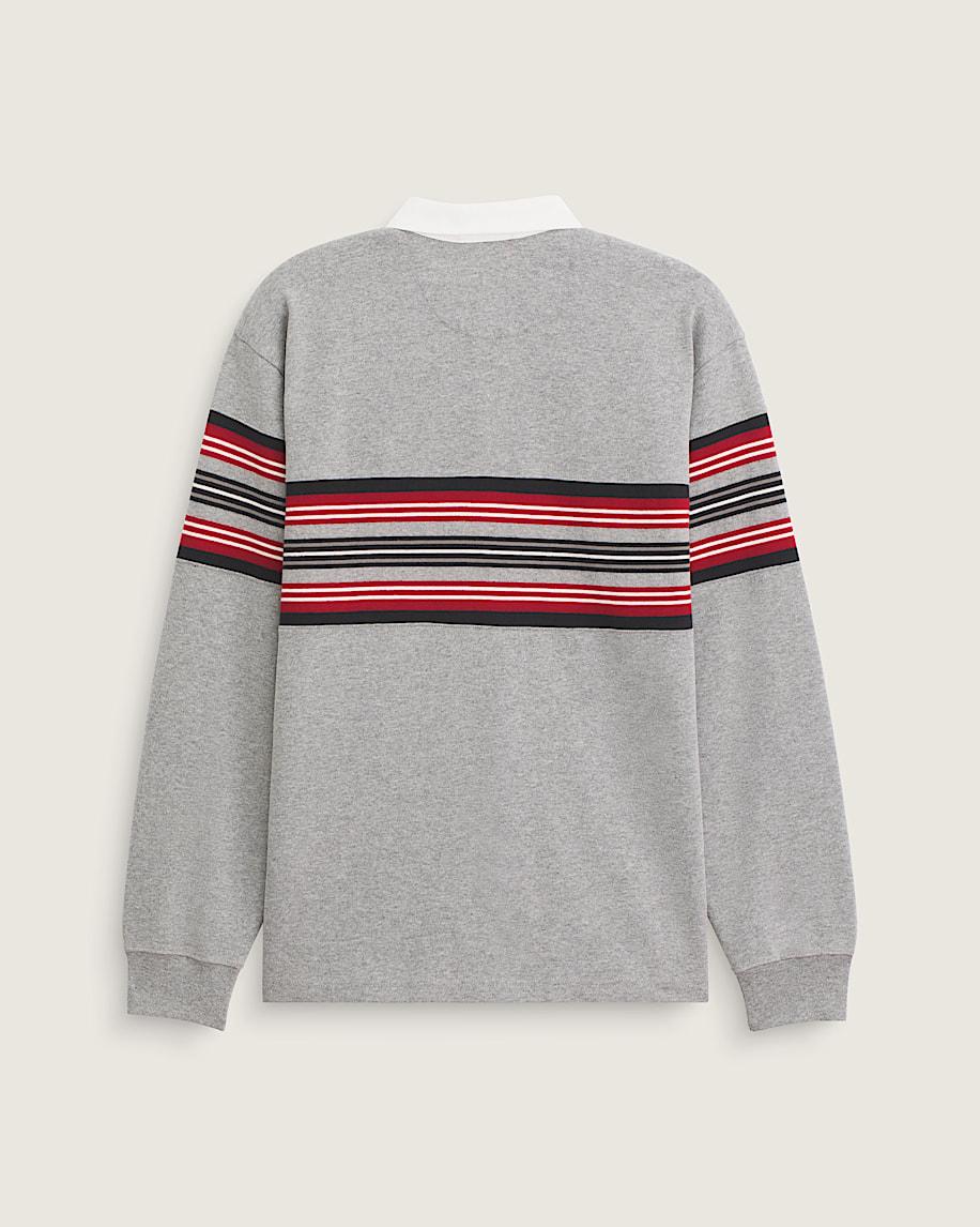 Taka Hayashi For Vault By Vans Surge Rugby Long Sleeve Shirt Cement Heather Grey