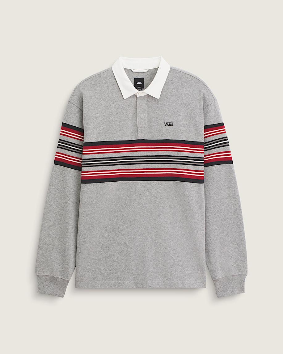 taka hayashi for vault by vans Surge Rugby Long Sleeve Shirt Cement Heather Grey