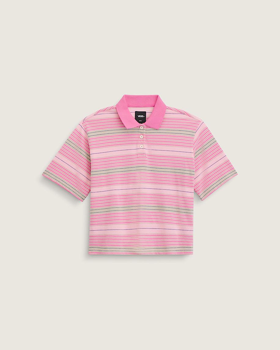 taka hayashi for vault by vans Swing Knit Polo Shirt Fizz Pink