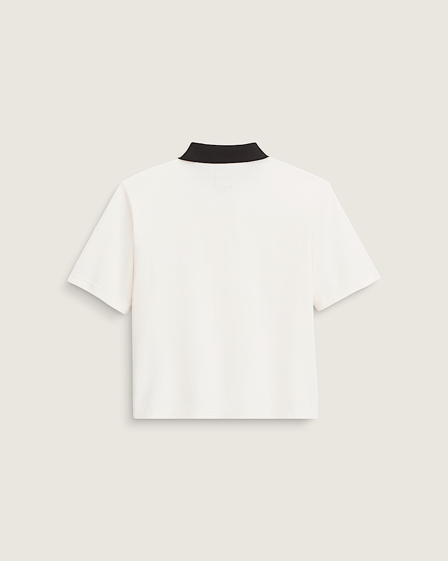 Taka Hayashi For Vault By Vans Swing Knit Polo Shirt Marshmallow White