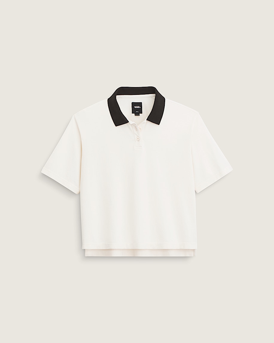 taka hayashi for vault by vans Swing Knit Polo Shirt Marshmallow White