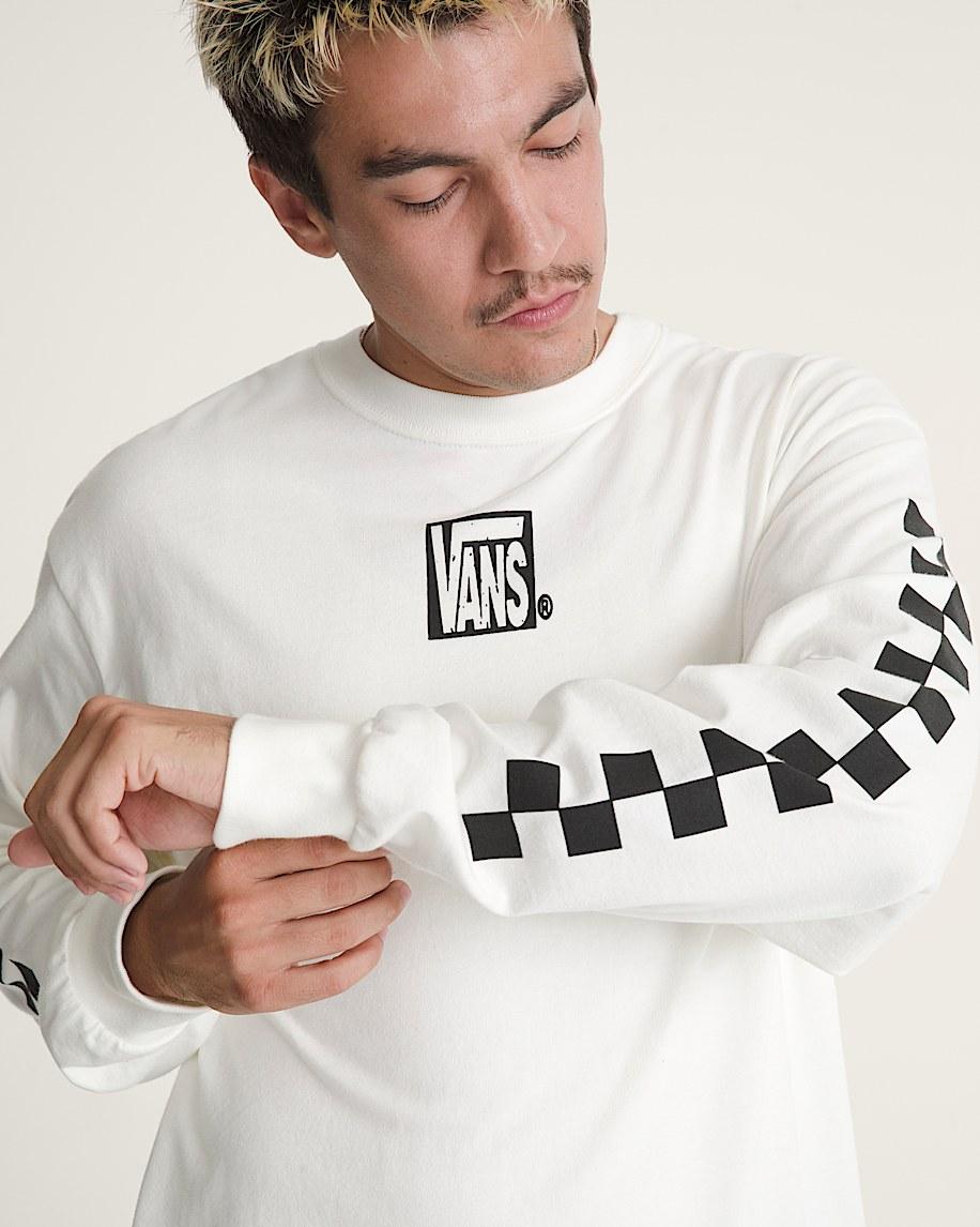Taka Hayashi For Vault By Vans TeamTeam Long Sleeve T-Shirt Egret White