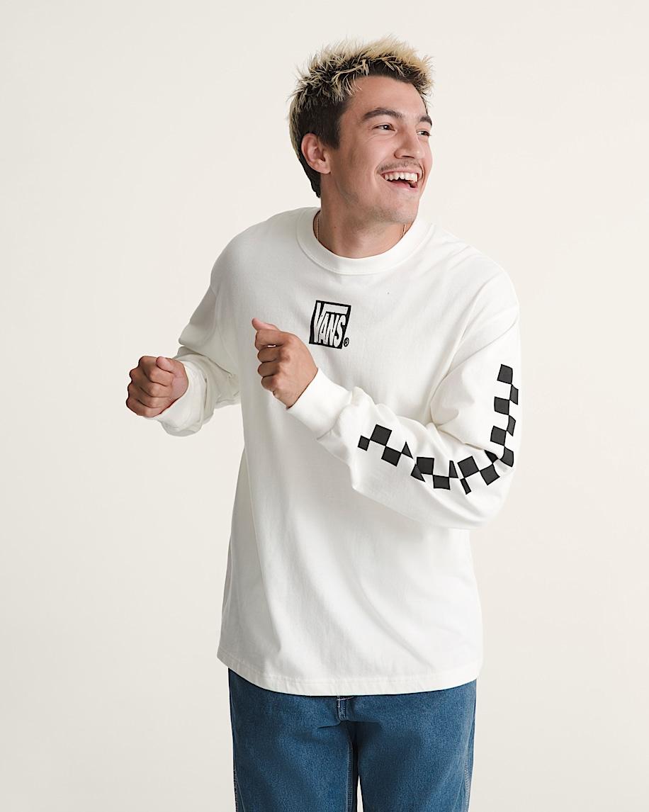 taka hayashi for vault by vans TeamTeam Long Sleeve T-Shirt Egret White