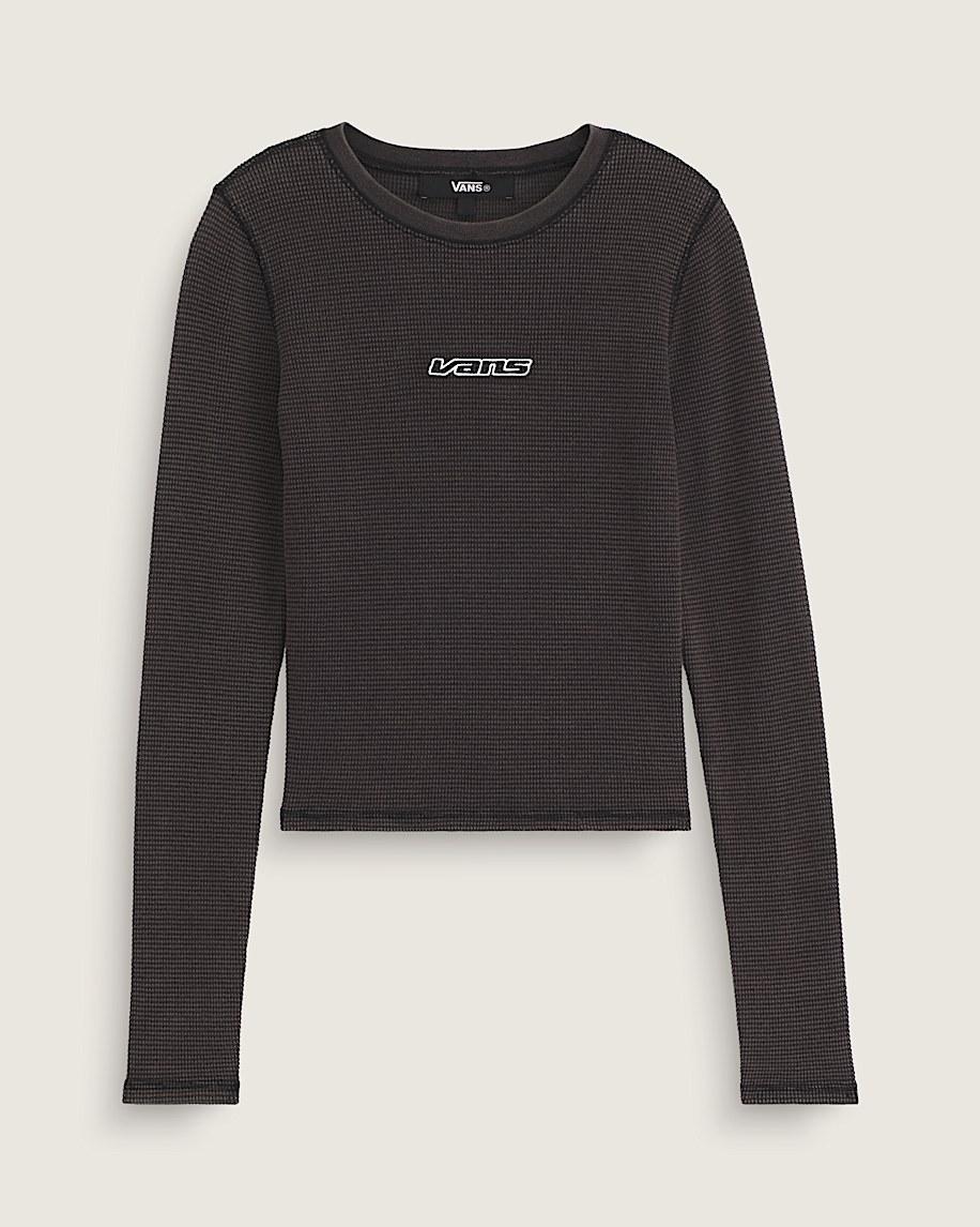 taka hayashi for vault by vans Teri Waffle Long Sleeve Shirt Black