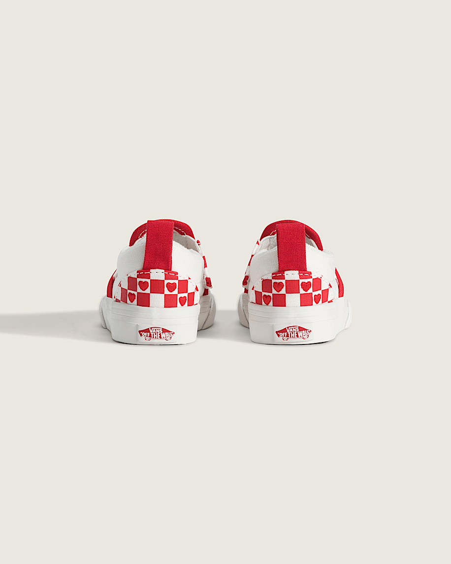 Taka Hayashi For Vault By Vans Toddler Classic Slip-On V Checkerboard Shoe Checkerboard Racing Red True White