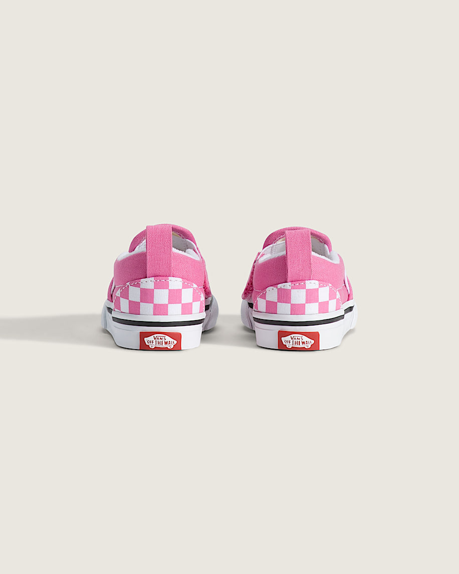 Taka Hayashi For Vault By Vans Toddler Classic Slip-On V Checkerboard Shoe Checkerboard Fizz Pink