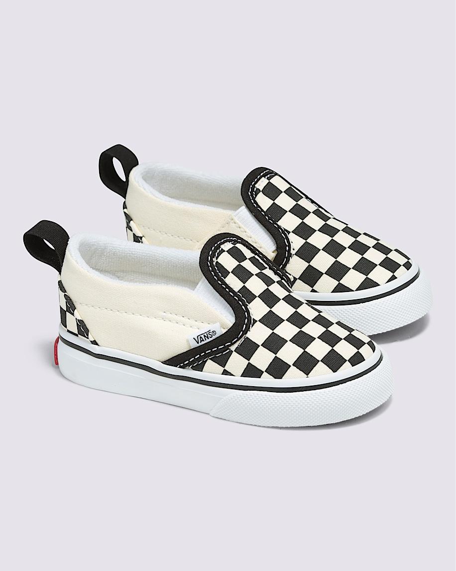 Taka Hayashi For Vault By Vans Toddler Classic Slip-On V Checkerboard Shoe Checkerboard Black White