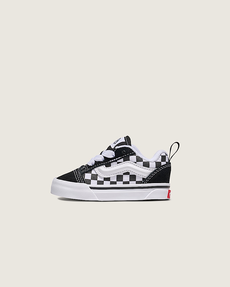 taka hayashi for vault by vans Toddler Knu Skool Checkerboard Shoe Checkerboard Black True White