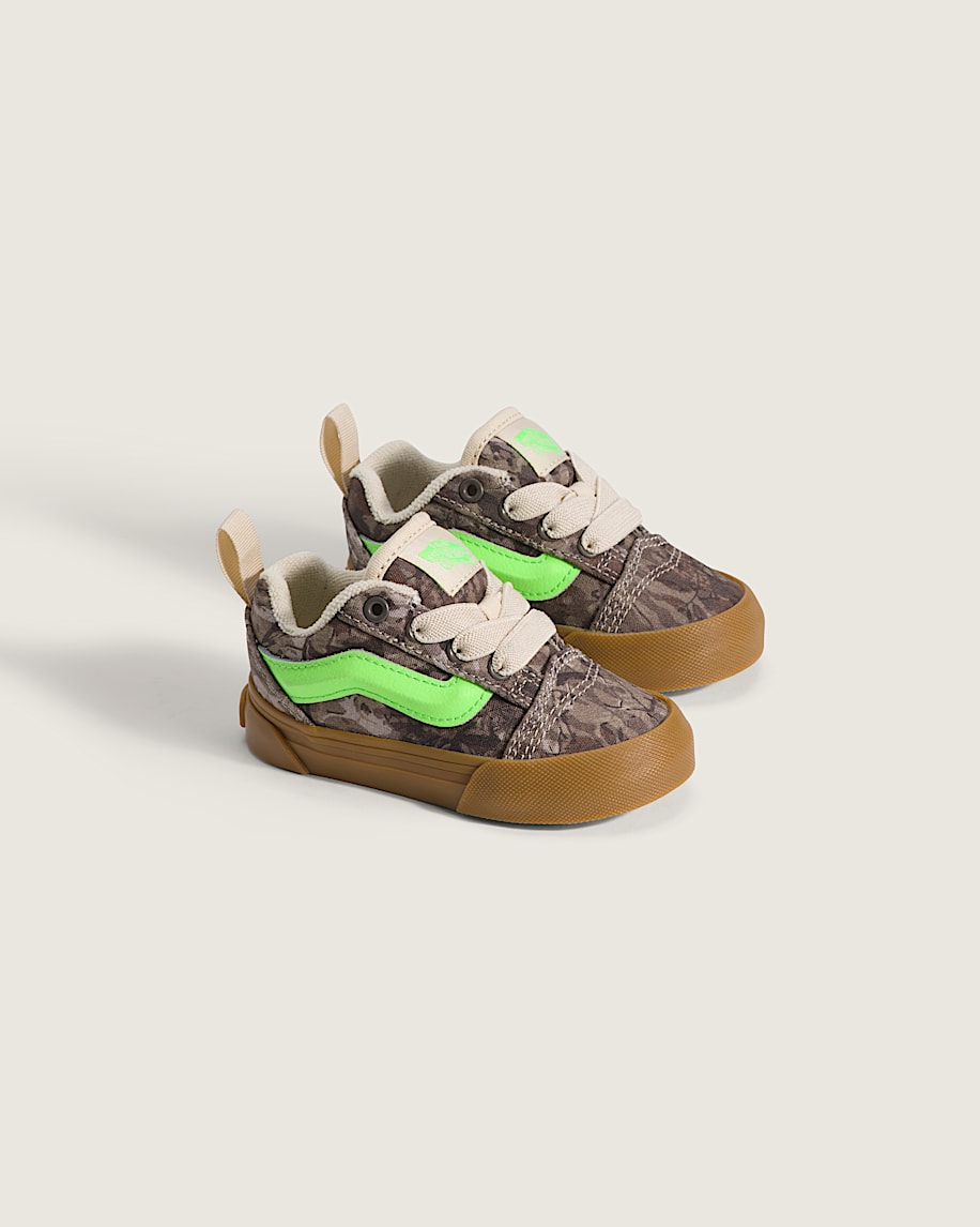 Taka Hayashi For Vault By Vans Toddler Knu Skool Shoe Camo Gecko Green