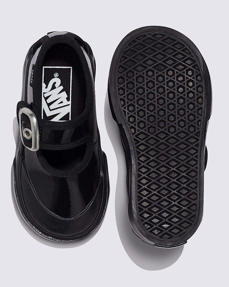 Taka Hayashi For Vault By Vans Toddler Mary Jane Shoe Gothic Shine Black