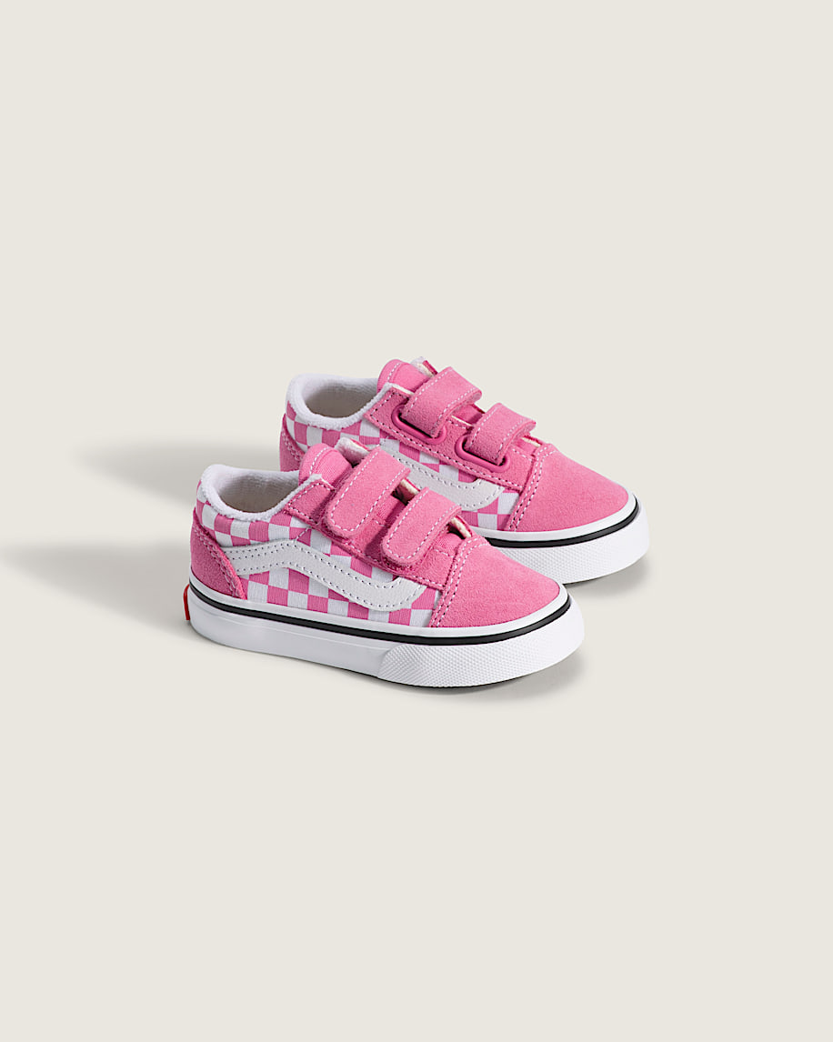 Taka Hayashi For Vault By Vans Toddler Old Skool V Checkerboard Shoe Checkerboard Fizz Pink