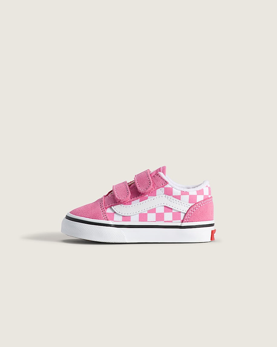 taka hayashi for vault by vans Toddler Old Skool V Checkerboard Shoe Checkerboard Fizz Pink
