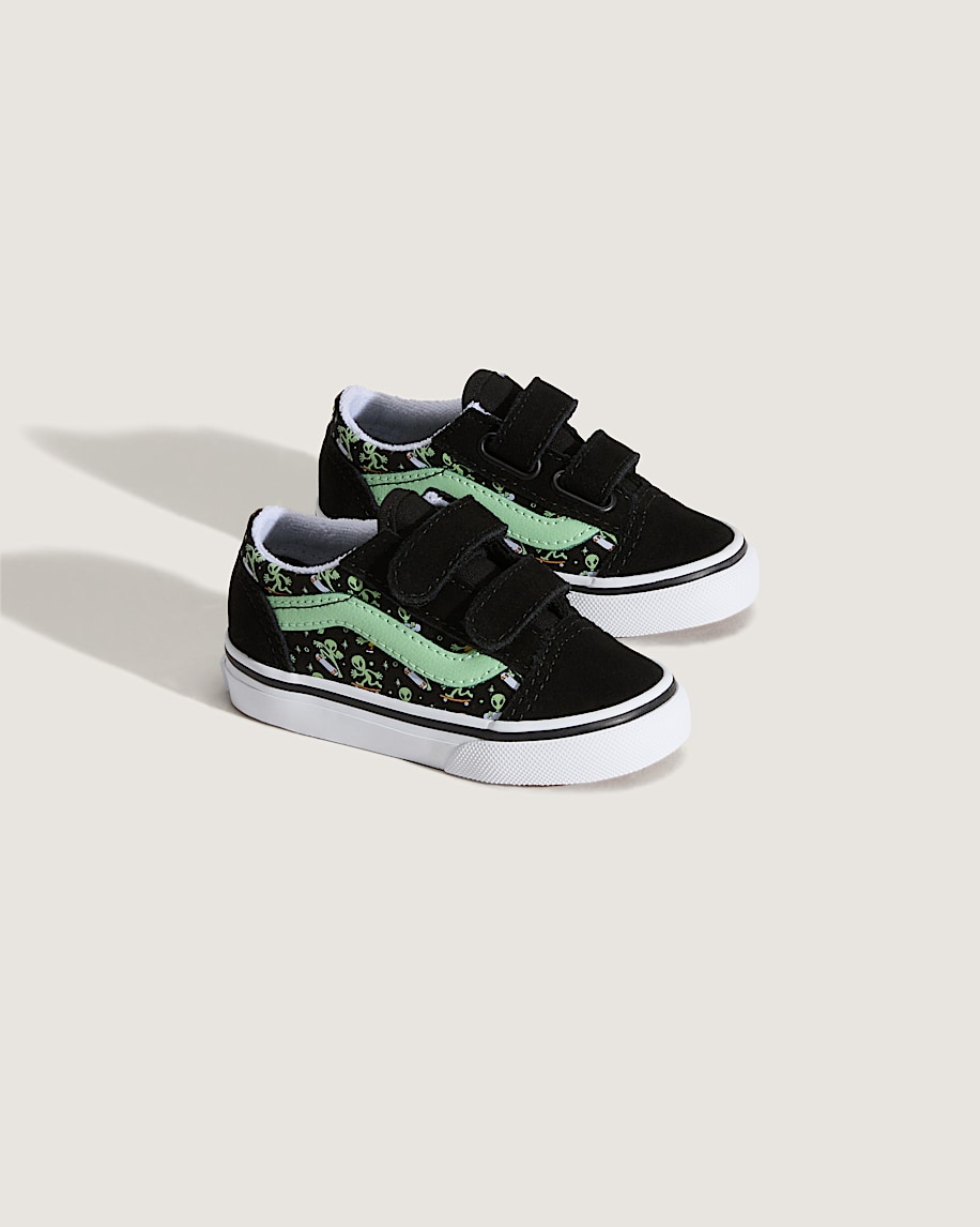 Taka Hayashi For Vault By Vans Toddler Old Skool V Shoe Black Green