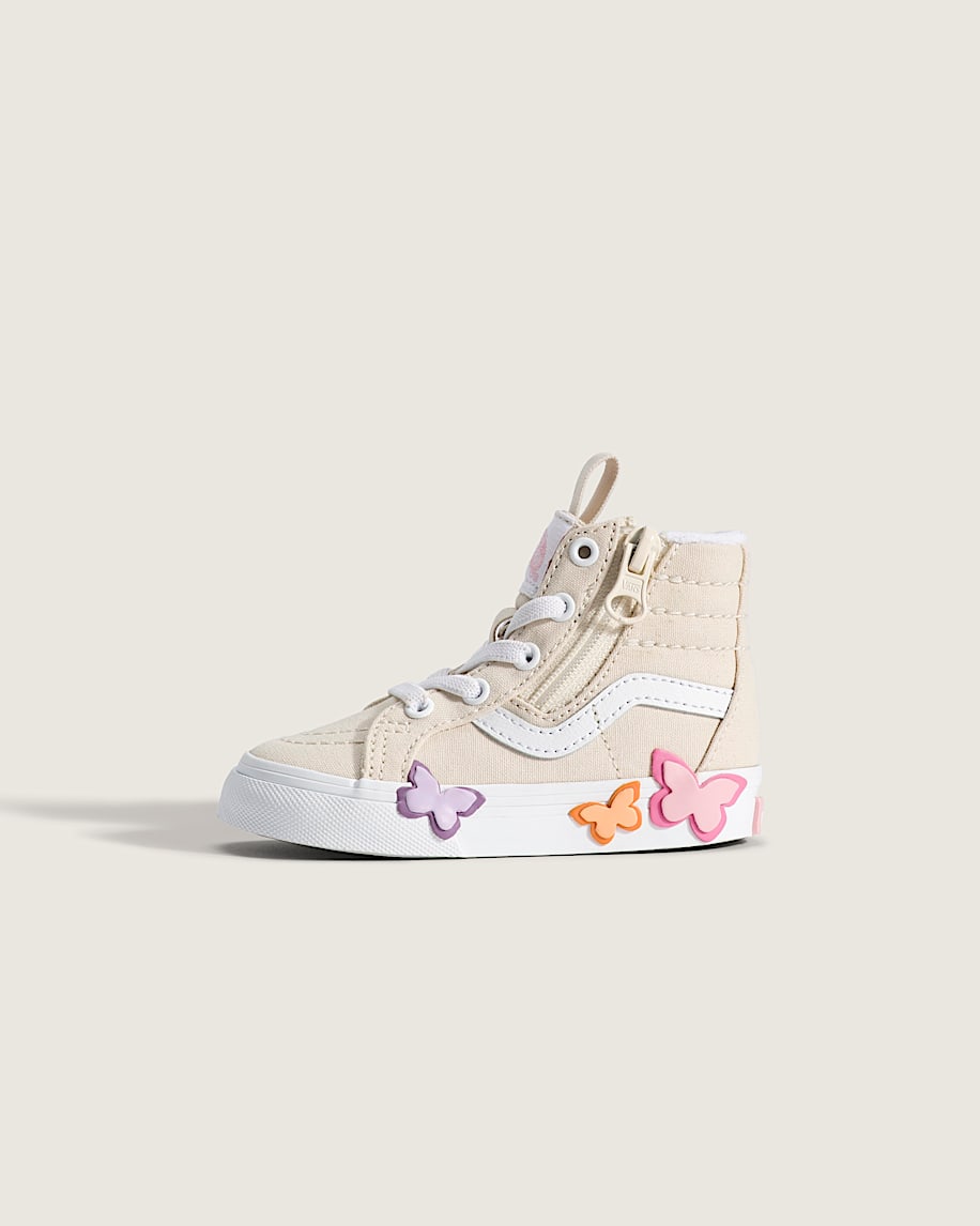 taka hayashi for vault by vans Toddler Sk8-Hi Side Zip Shoe Beige