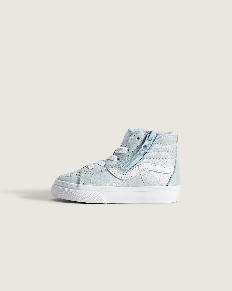 taka hayashi for vault by vans Toddler Sk8-Hi Side Zip Shoe Dawn Mist Blue