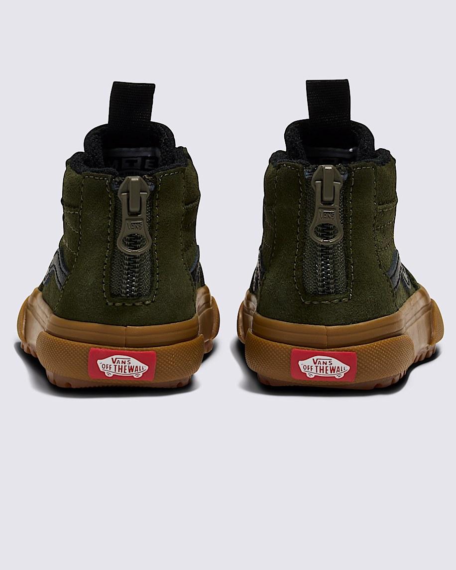 Taka Hayashi For Vault By Vans Toddler Sk8-Hi Zip Gum Shoe Grape Leaf Green Gum