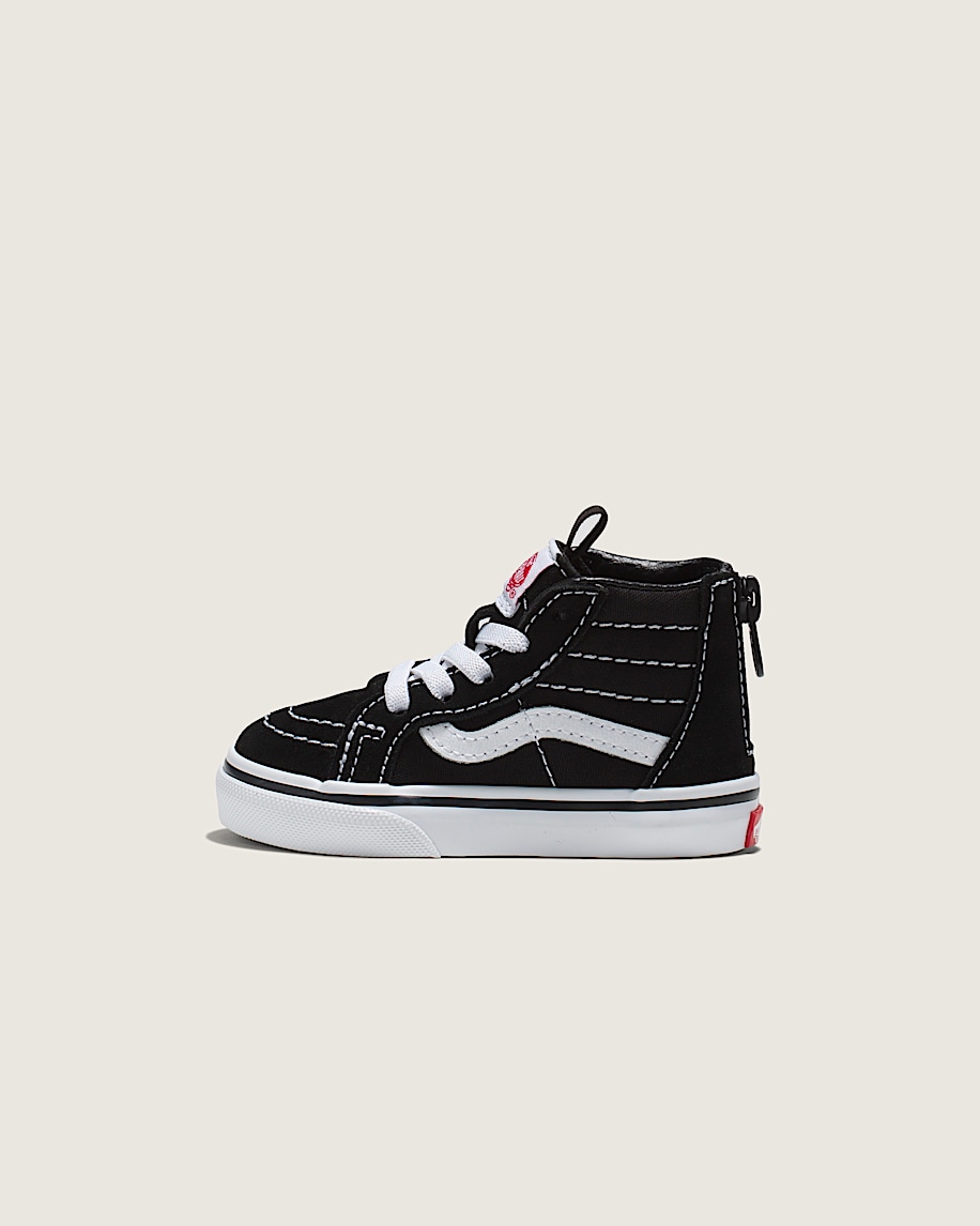 taka hayashi for vault by vans Toddler Sk8-Hi Zip Shoe Black White