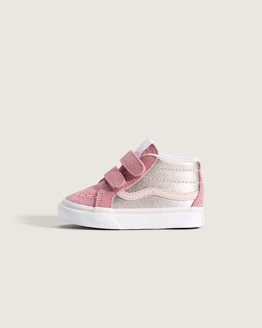 taka hayashi for vault by vans Toddler Sk8-Mid Reissue V Shoe Metallic Pop Pink