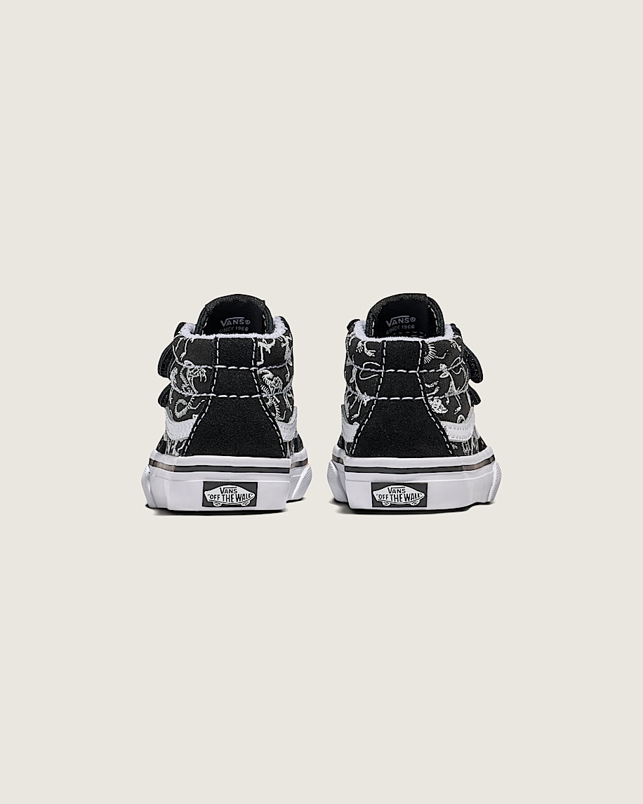Taka Hayashi For Vault By Vans Toddler Sk8-Mid Reissue V Skeletons Shoe Black