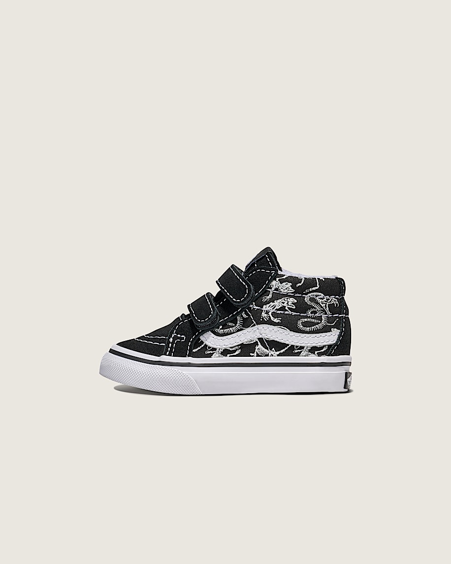 taka hayashi for vault by vans Toddler Sk8-Mid Reissue V Skeletons Shoe Black