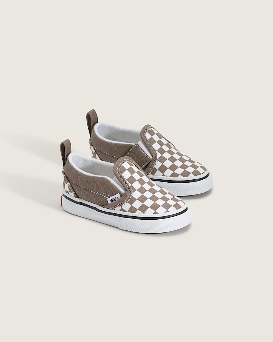 Taka Hayashi For Vault By Vans Toddler Slip-On V Checkerboard Shoe Checkerboard Walnut Brown