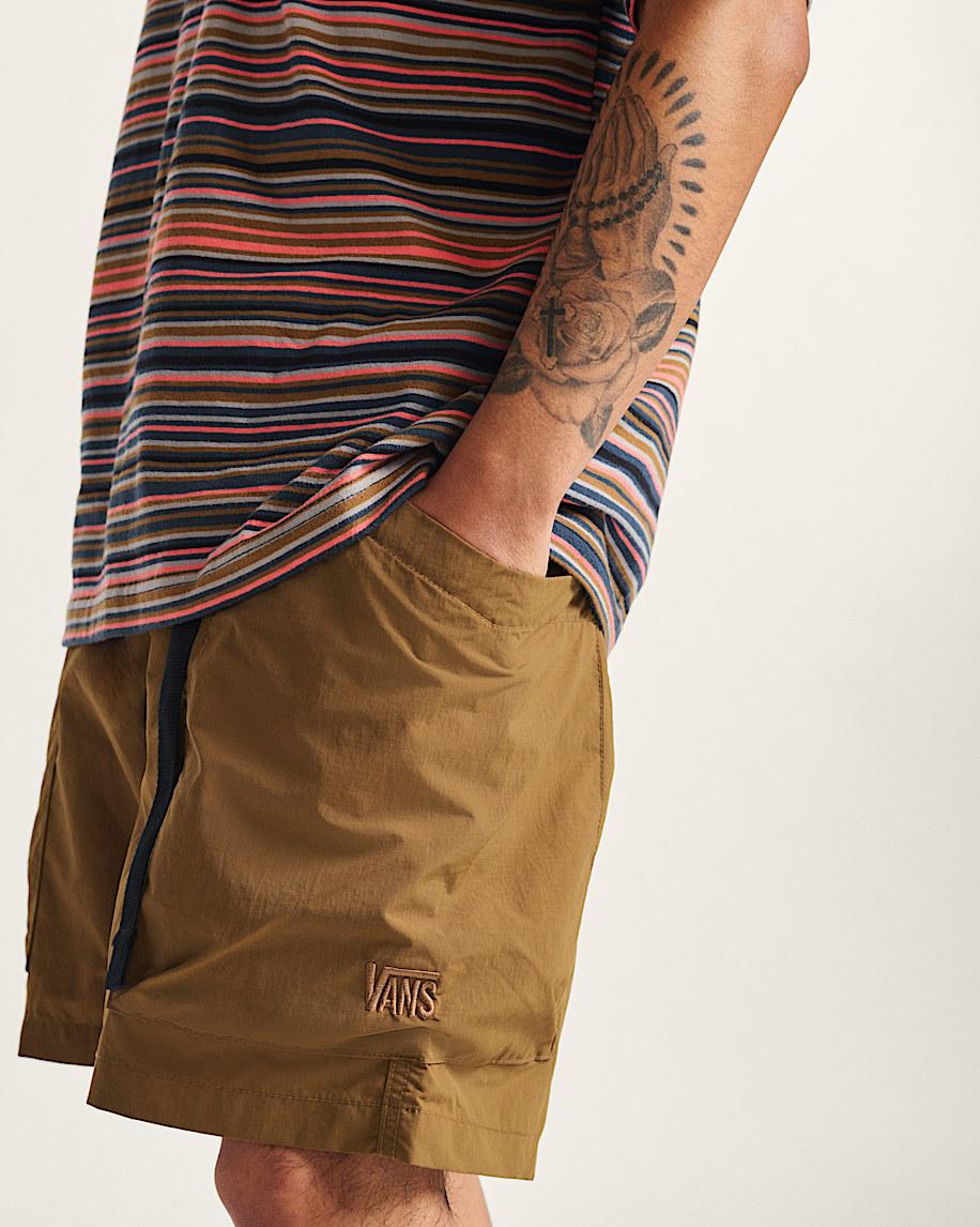 Taka Hayashi For Vault By Vans Trek Guide 19'' Shorts Sepia Brown