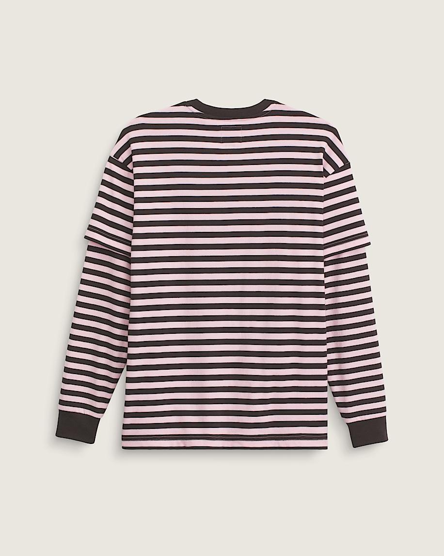 Taka Hayashi For Vault By Vans Twofer Shirt Coral Blush Pink