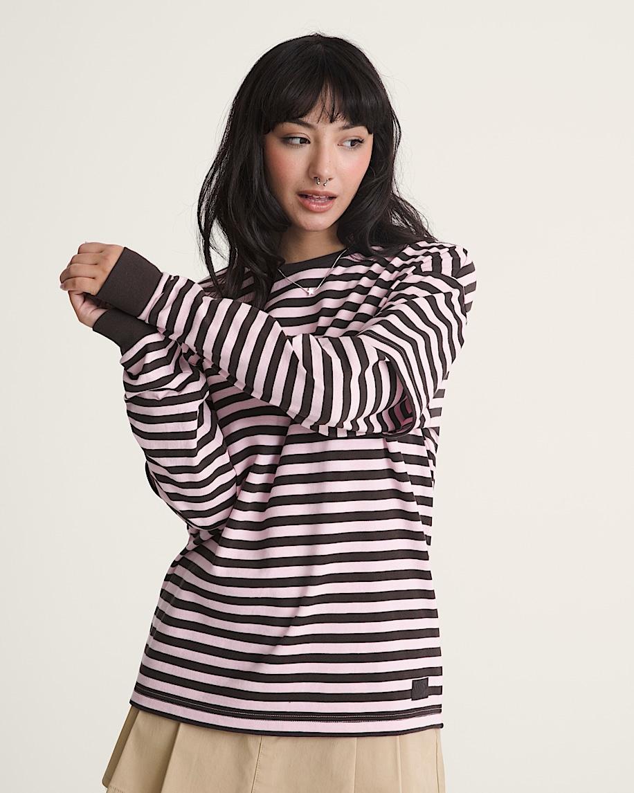 Taka Hayashi For Vault By Vans Twofer Shirt Coral Blush Pink