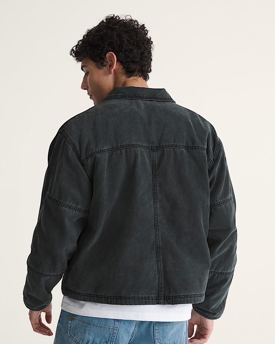 Taka Hayashi For Vault By Vans Umber Pigment Canvas Jacket Black