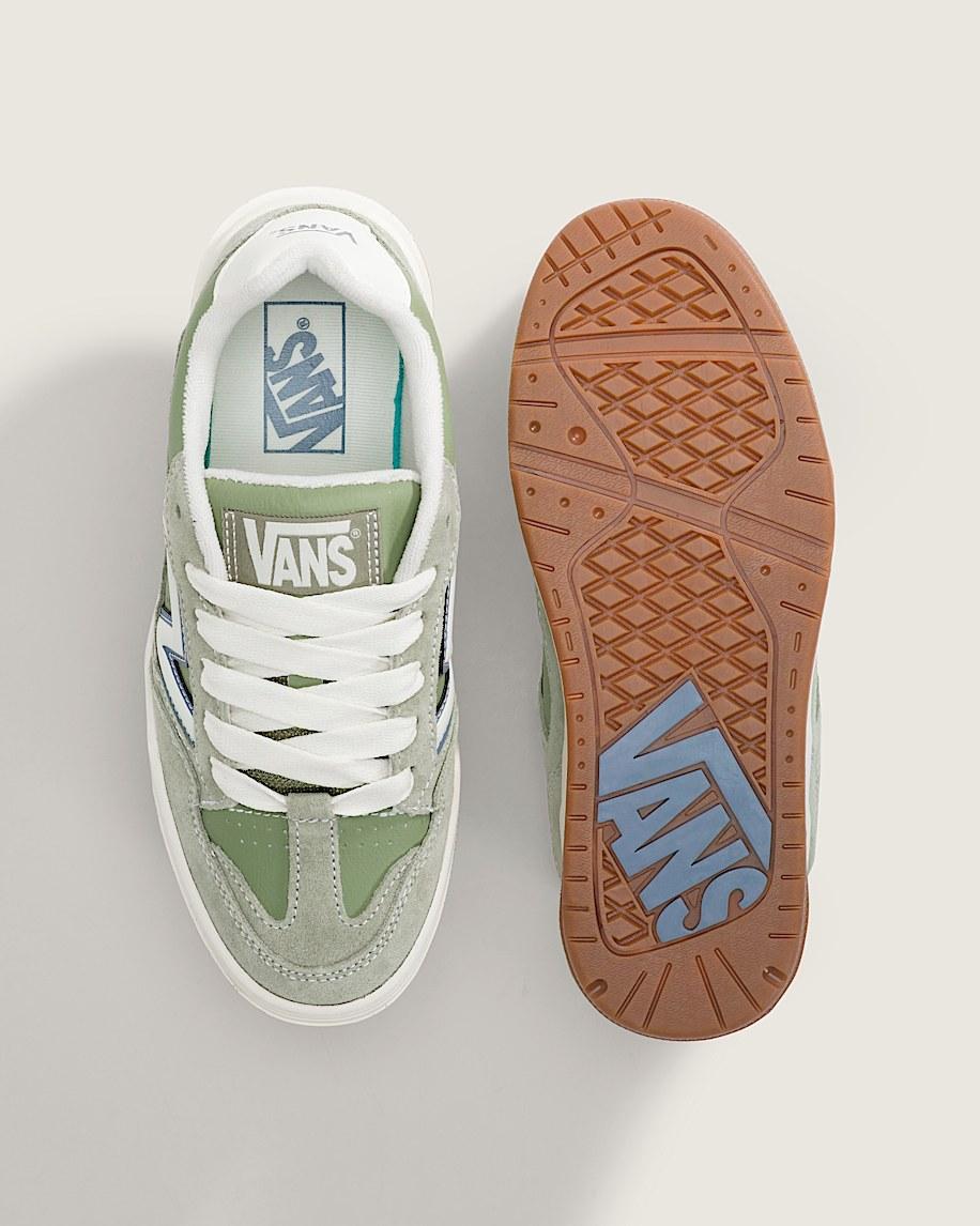 Taka Hayashi For Vault By Vans Upland Shoe Green Marshmallow White