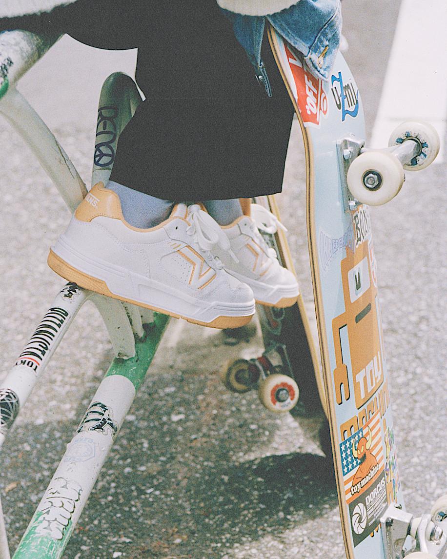 Taka Hayashi For Vault By Vans Upland Shoe White Orange