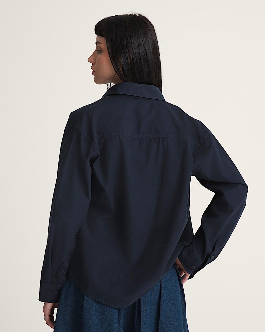 Taka Hayashi For Vault By Vans Utility Shirt Parisian Night Blue