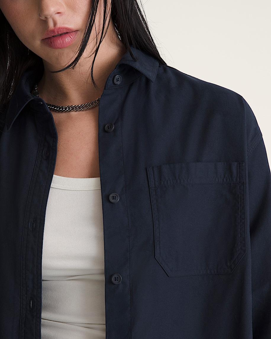 Taka Hayashi For Vault By Vans Utility Shirt Parisian Night Blue