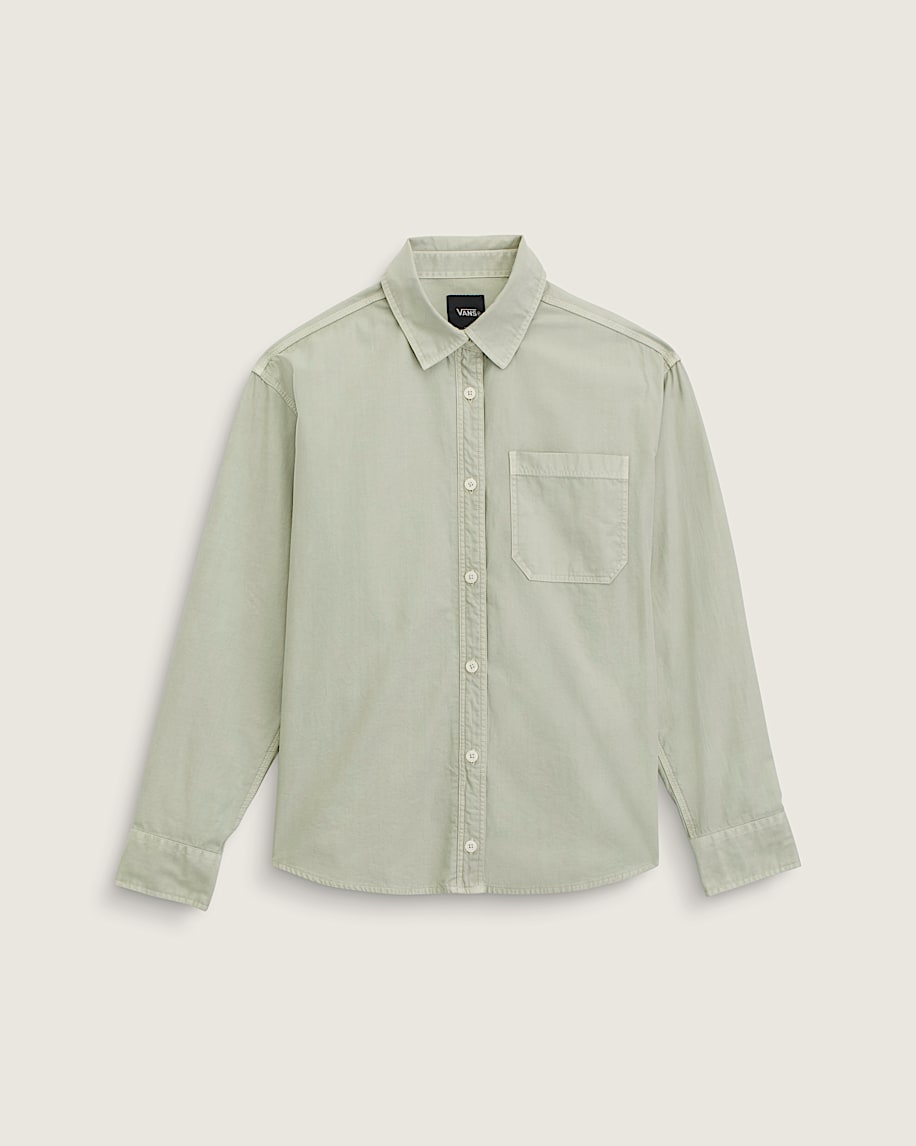 Taka Hayashi For Vault By Vans Utility Shirt Soft Sage Green