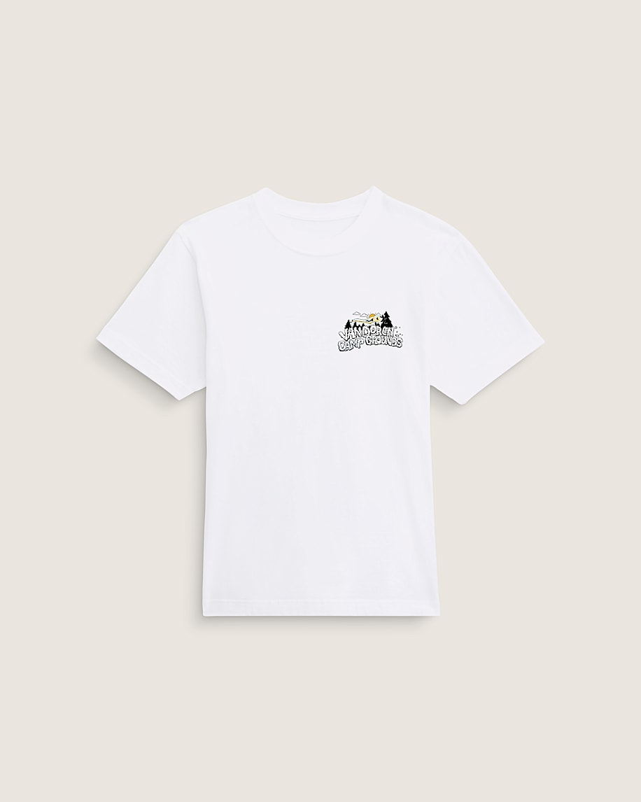 Taka Hayashi For Vault By Vans Van Doren Camp Grounds T-Shirt White