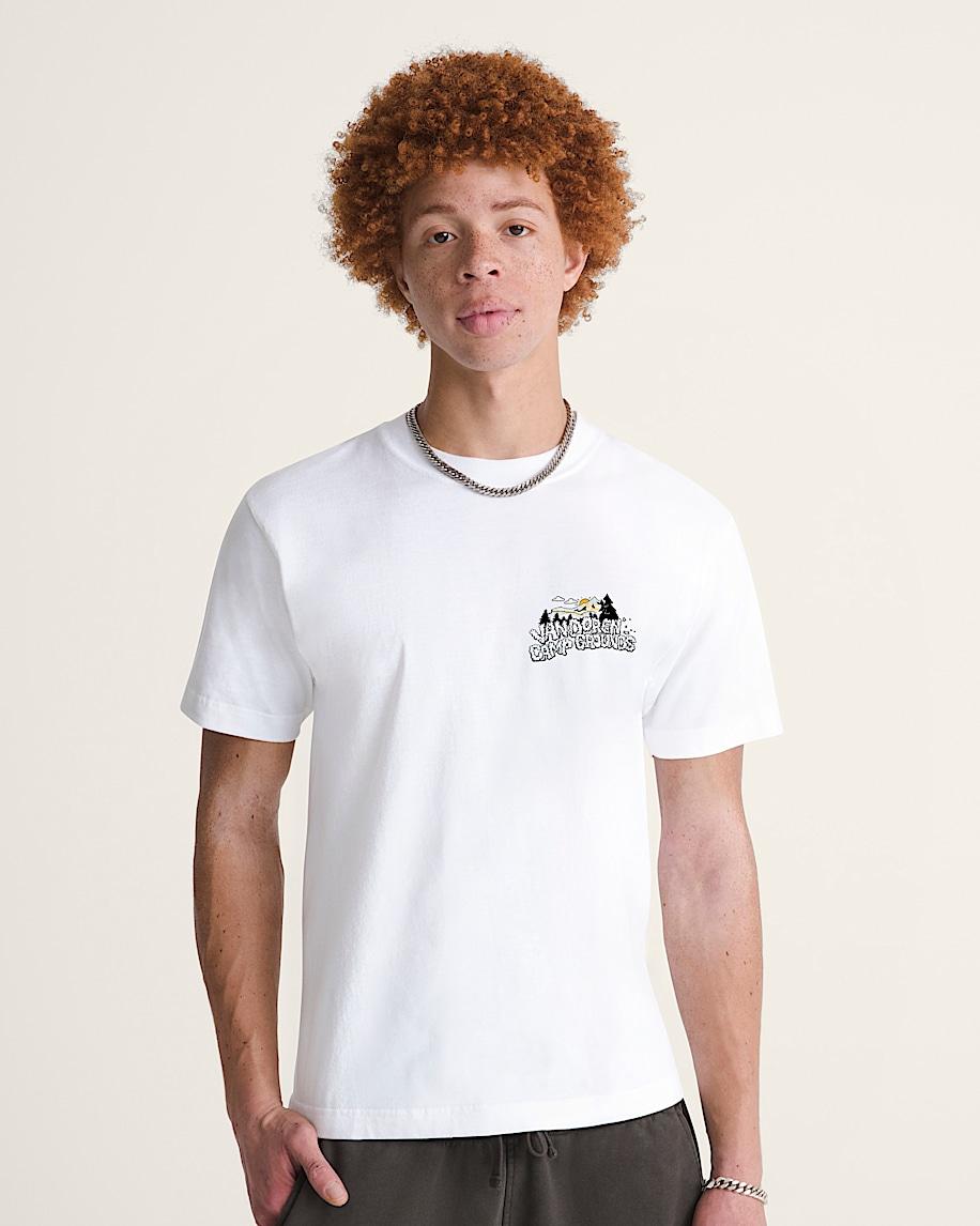 Taka Hayashi For Vault By Vans Van Doren Camp Grounds T-Shirt White