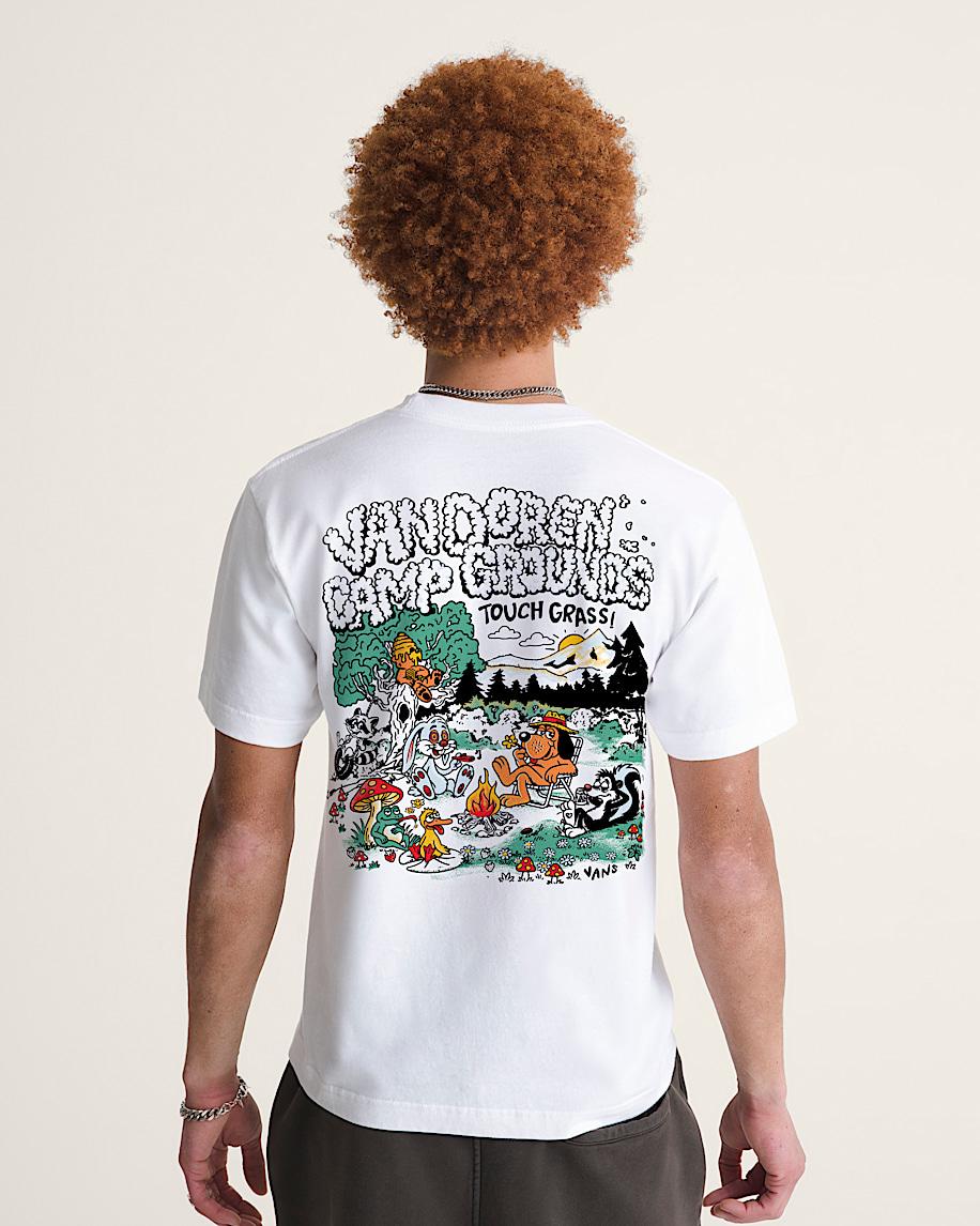 Taka Hayashi For Vault By Vans Van Doren Camp Grounds T-Shirt White