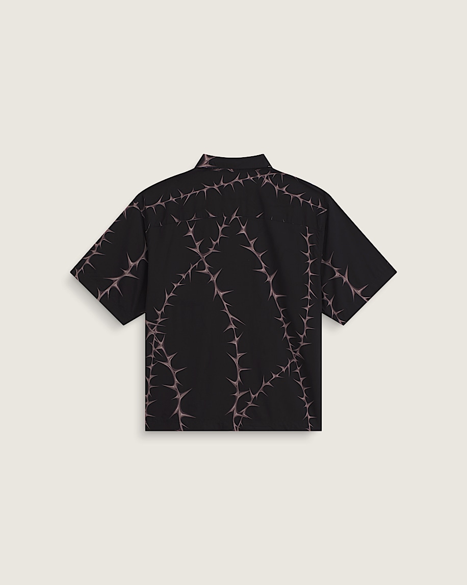 Taka Hayashi For Vault By Vans Van Doren Printed Camp T-Shirt Black
