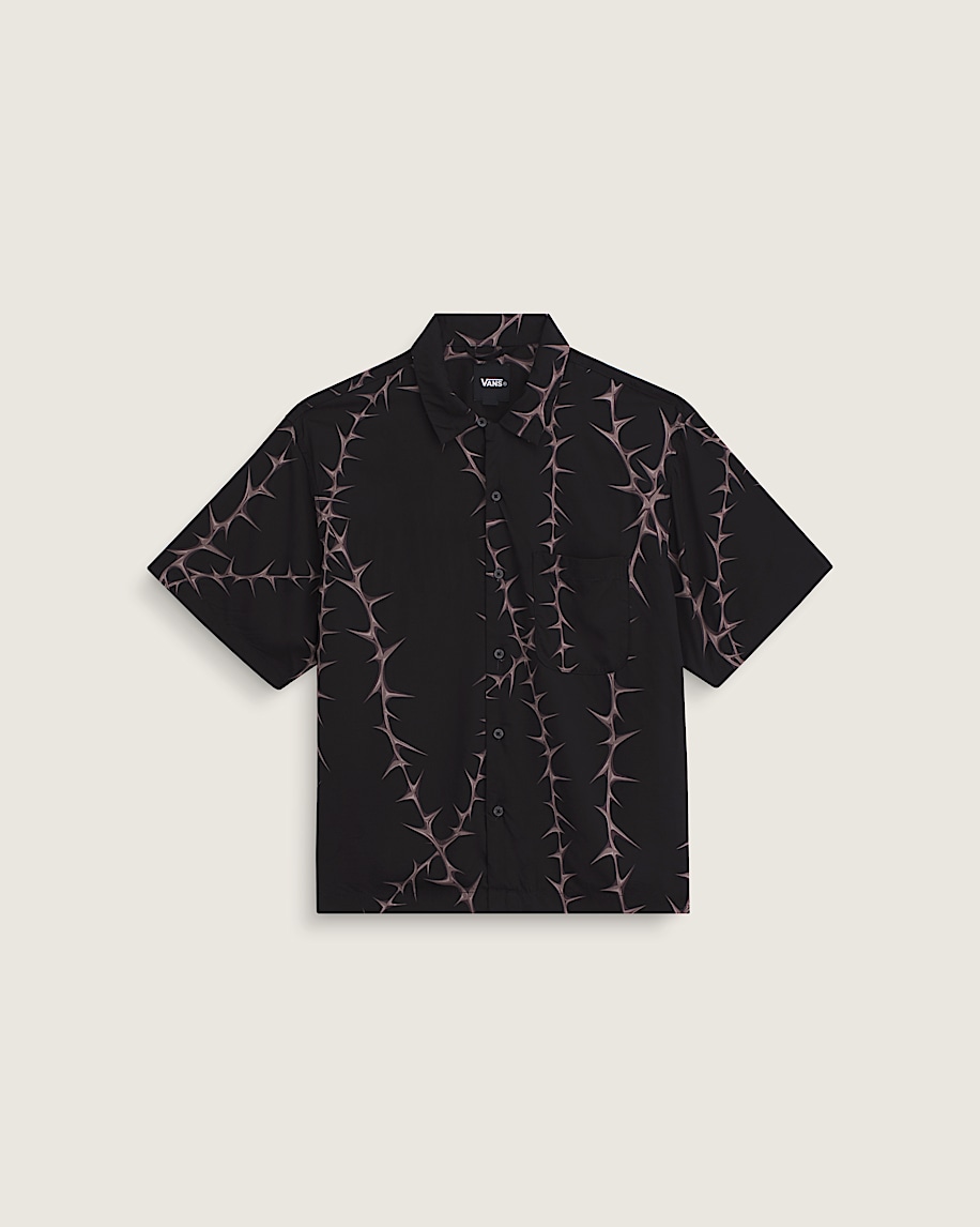 taka hayashi for vault by vans Van Doren Printed Camp T-Shirt Black