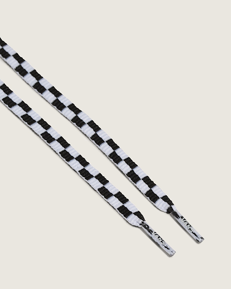 Taka Hayashi For Vault By Vans Vans 36'' Checkerboard Laces Checkerboard Black White