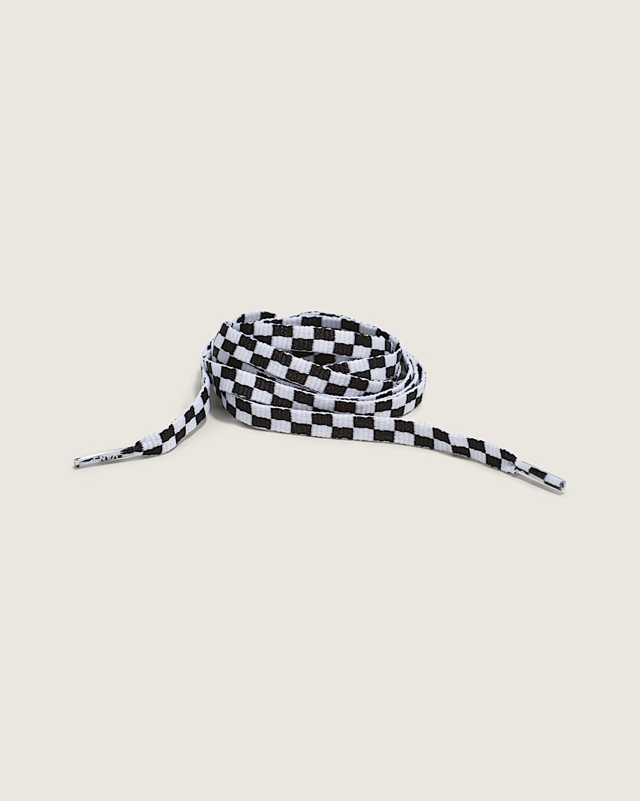 taka hayashi for vault by vans Vans 36'' Checkerboard Laces Checkerboard Black White